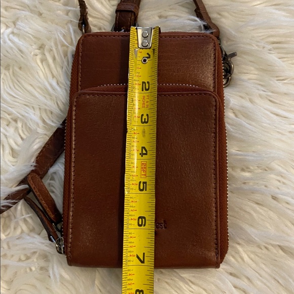 Wild WestLos  Angeles  Brown Leather Crossbody Bag BNWOT - Picture 3 of 12